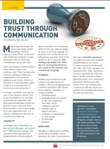 Building Trust Through Communication - EYI